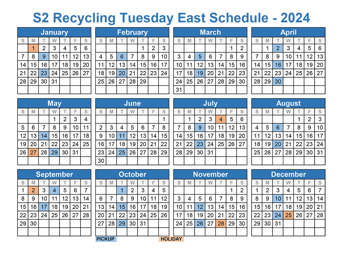 Service Schedules 2023 | S2 Roll-offs