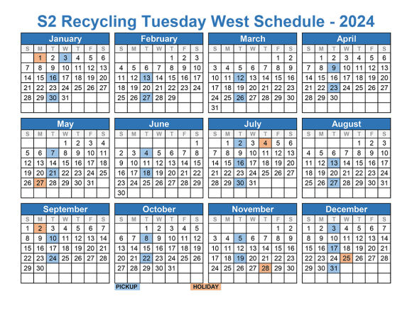 Service Schedules 2023 | S2 Roll-offs